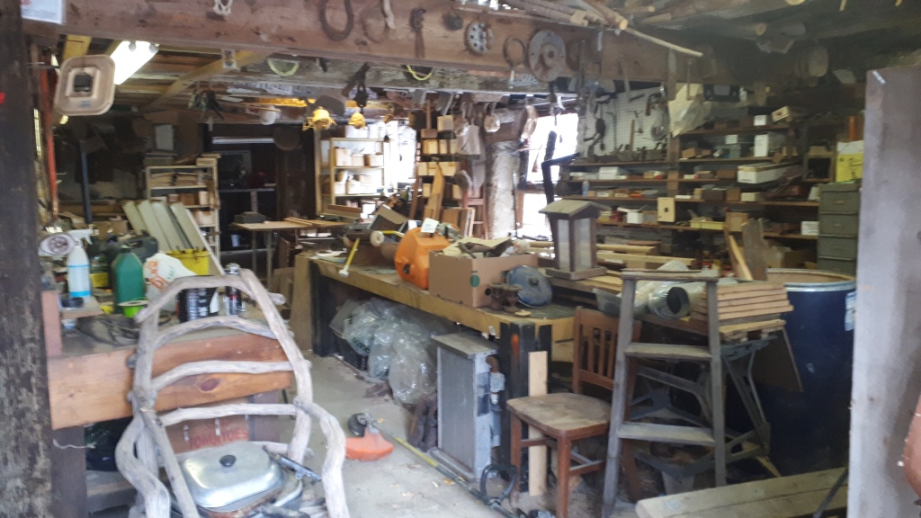 The Ontario Rural Skills Network finds a new home at Mount Wolfe Farm: Poppa’s Workshop. Just needs a tidy.